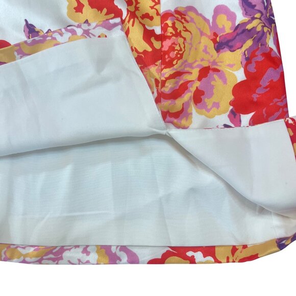 Runaway The Label Strapless Floral Satin Jade Mini Dress Acadia M US 6 UK 10 NWT - Picture 6 of 7